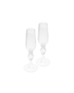 christofle set of 2 champagne flute 0