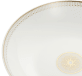 christofle porcelain soup cereal bowl gold finish 2