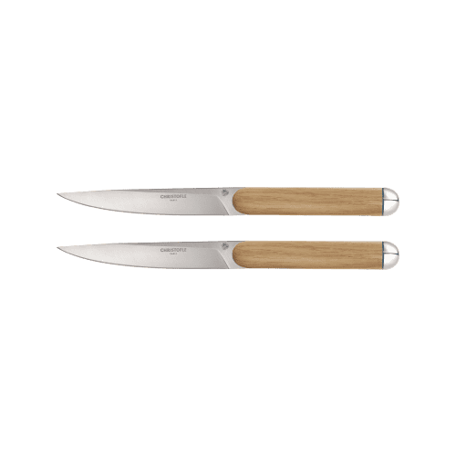 Coffret de 2 couteaux de cuisine : 1 couteau Santoku et 1 couteau Petit Chef