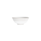 Porcelain Chinese Rice Bowl Platinium Finish