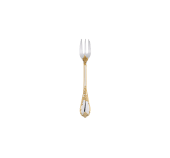 christofle silver-plated cake fork 0