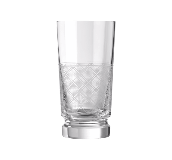 christofle highball glass jardin d'eden  crystal 1