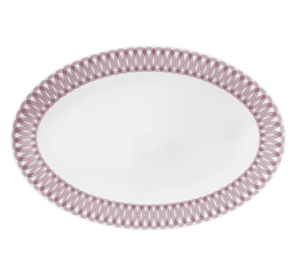 christofle porcelain oval platter - big size 1