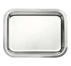 christofle rectangular tray 26x20cm albi  silver plated 1