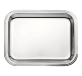 christofle medium silver-plated rectangular tray - 26 x 20 cm 1