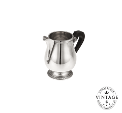 Vintage Silvered Cream Pot Lauzun - side