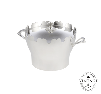 christofle vintage silvered isotherm ice bucket 1