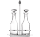 christofle oil & vinegar cruet set malmaison  silver plated 0