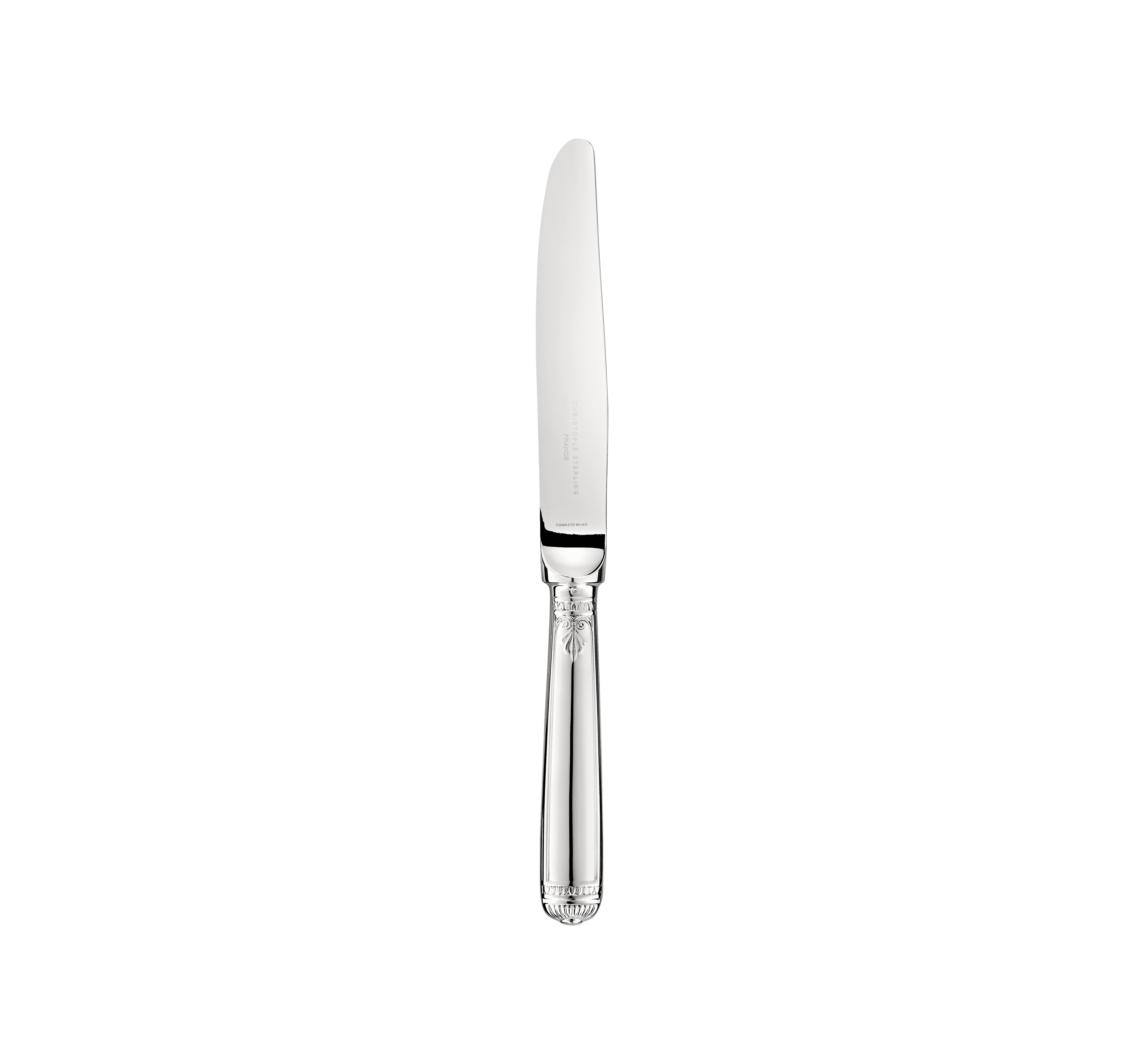 christofle couteau à dessert en argent massif 1