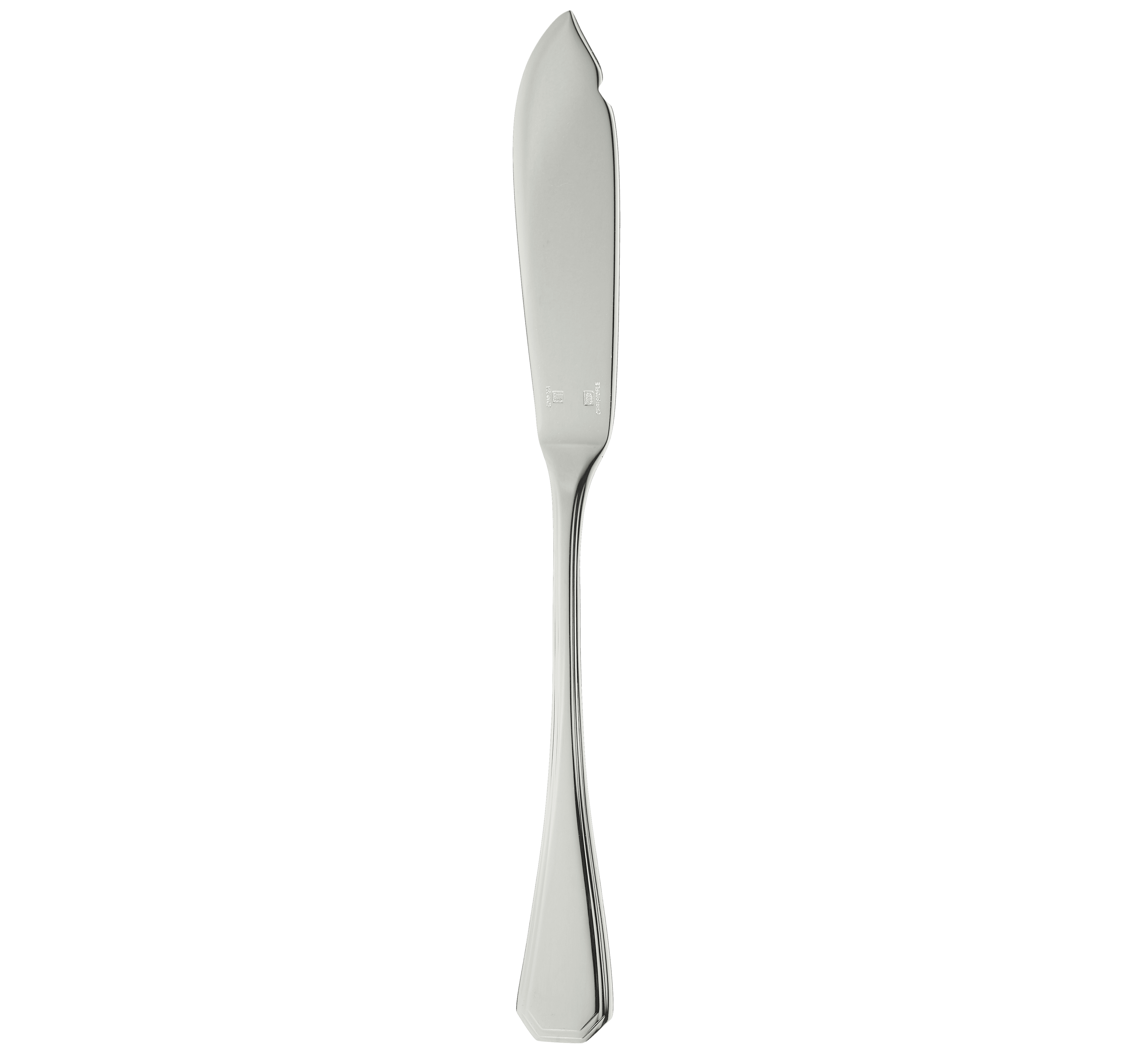 christofle couteau à poisson en métal argenté 3
