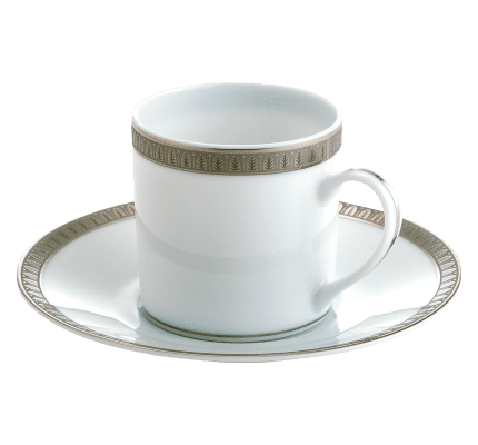 christofle cup and saucer malmaison porcelain platinum 07645510x001001 1