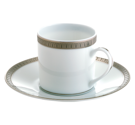 christofle cup and saucer malmaison porcelain platinum 07645510x001001 1