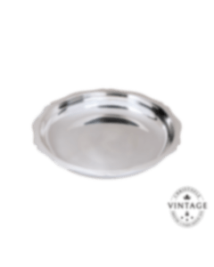 christofle Vintage Silvered Vegetable Plate