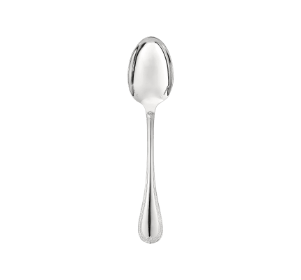christofle cuillère à dessert en argent massif 1