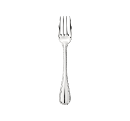christofle salad fork perles 2  stainless steel 3