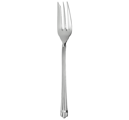 christofle serving fork aria  silver plated 1