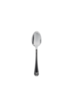 Silver-Plated Dessert Spoon - Talisman Black