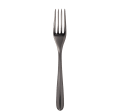 christofle Fourchette de table en acier - coloris noir