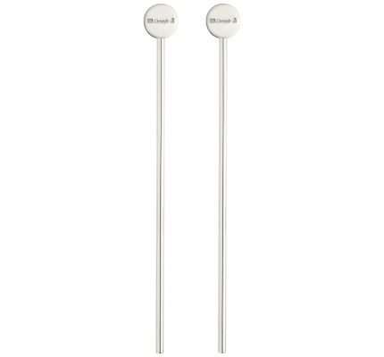 christofle set of 2 cocktail stirrers uni  silver plated 3