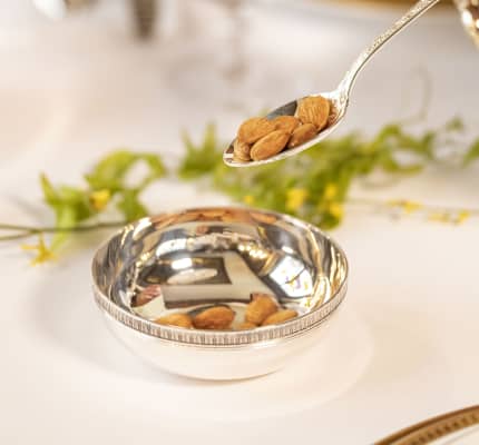 christofle bowl 11,5cm malmaison  silver plated 2