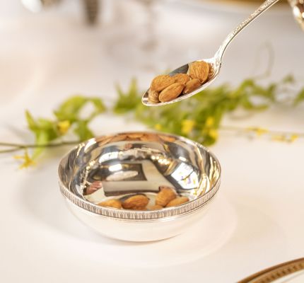 Silver-Plated Round Bowl, Small