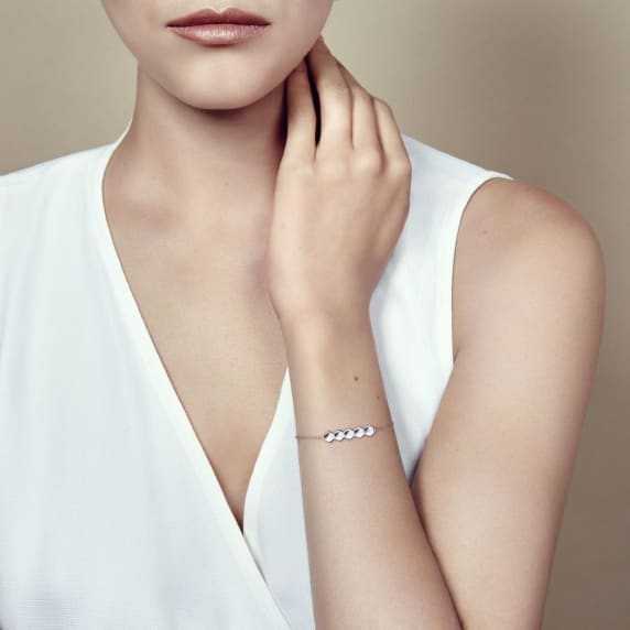 christofle sterling silver chain bracelet code royale   2