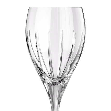 christofle crystal water glass  - set of 2 1