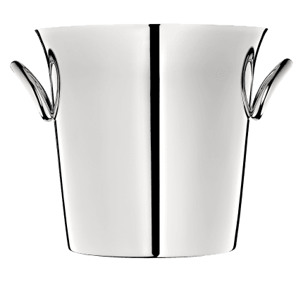 christofle 2 bottle champagne bucket Vertigo  Silver plated