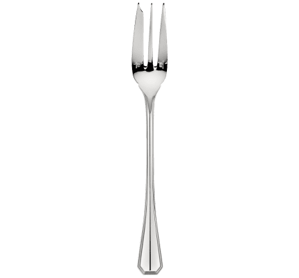 christofle serving fork america  silver plated 3