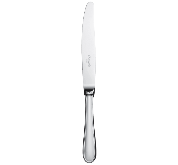christofle albi 2 stainless steel dinner knife   1