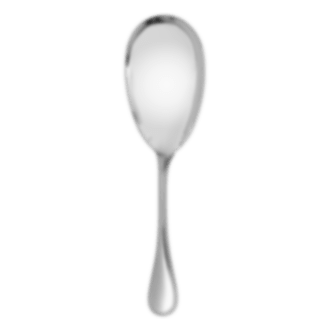 christofle Rice and potato spoon Perles  Silver plated