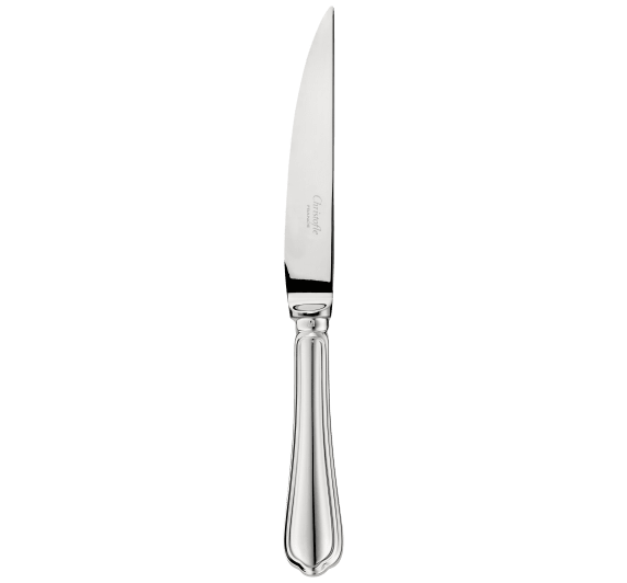 christofle steak knife spatours  silver plated 1