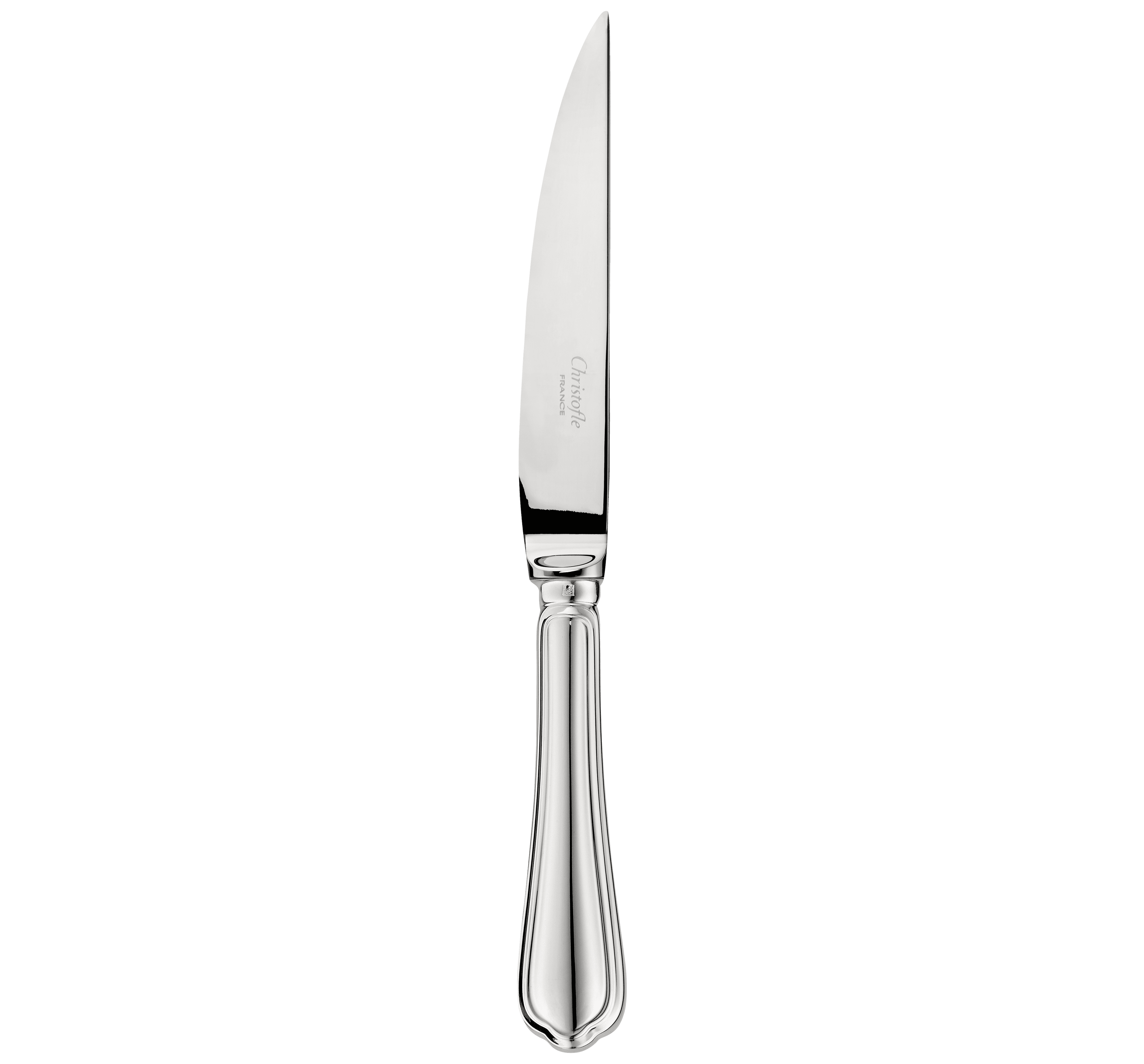 christofle couteau à steak en métal argenté 1