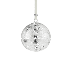 Silver-Plated Christmas Ornament 2025 Edition