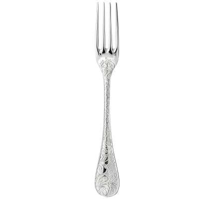 christofle standard dinner fork jardin d'eden  silver plated 1