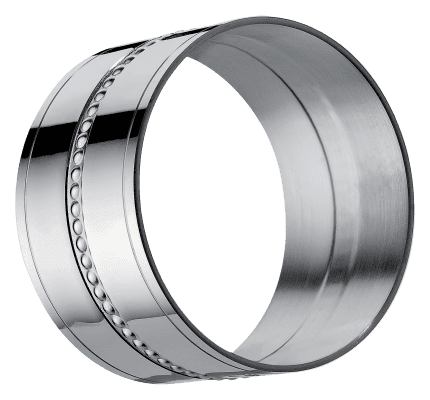 christofle napkin ring perles  silver plated 1