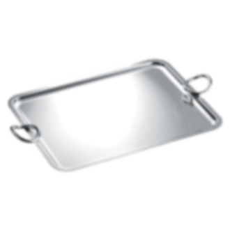 christofle Silver-Plated Tray 21 x 16.5 in