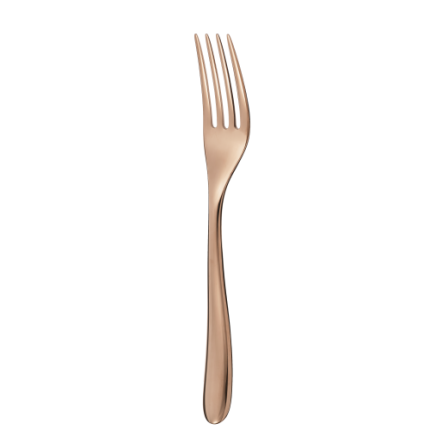 Copper Stainless Steel Table Fork 