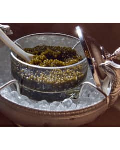 Christofle Caviar Serving Set Albi Silver Plated - SCOPELLITI 1887