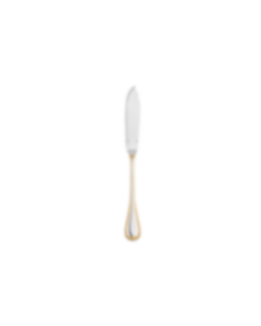 Partially Gilded Silver-plated Malmaison Fish Fork