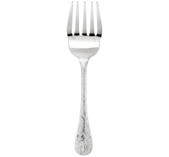 christofle fish serving fork jardin d'eden silver plated 1