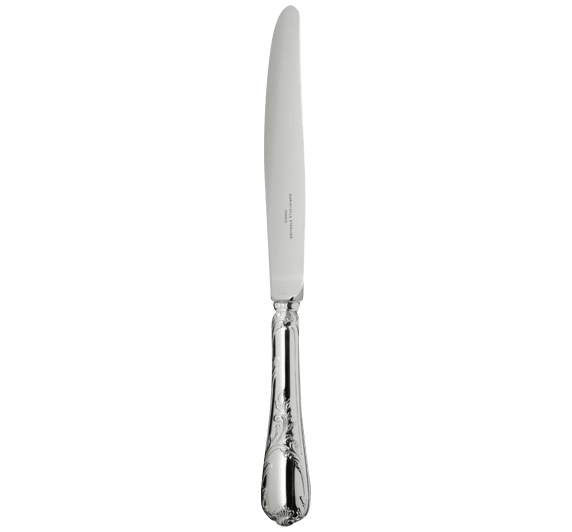 christofle standard dinner knife marly  sterling silver 1