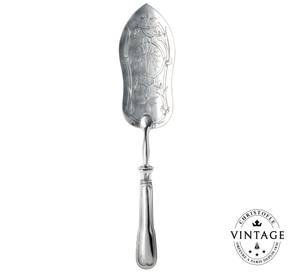 christofle fish shovel, silverware - vintage 0