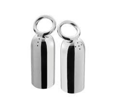 christofle silver-plated salt & pepper shaker set 1