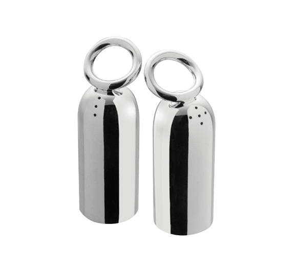 christofle silver plated salt and pepper shakers 0