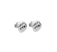 christofle sterling-silver stud earrings rhodium-plated 1