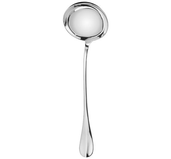 christofle soup ladle fidelio  silver plated 1