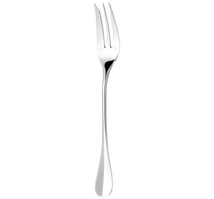 christofle silver-plated serving fork 0