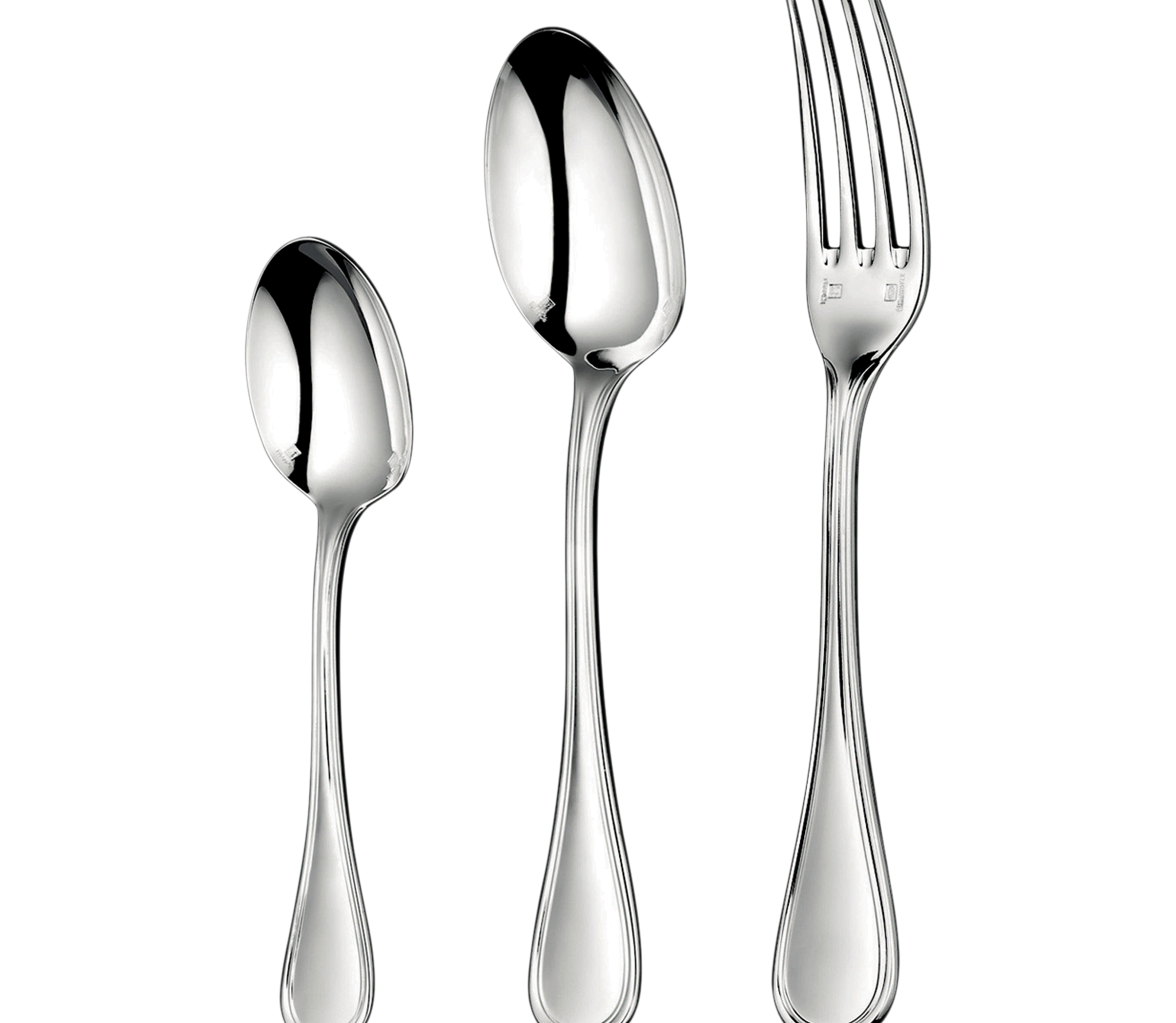 christofle カトラリーセット (3pcs) アルビ  シルバーコーティング 