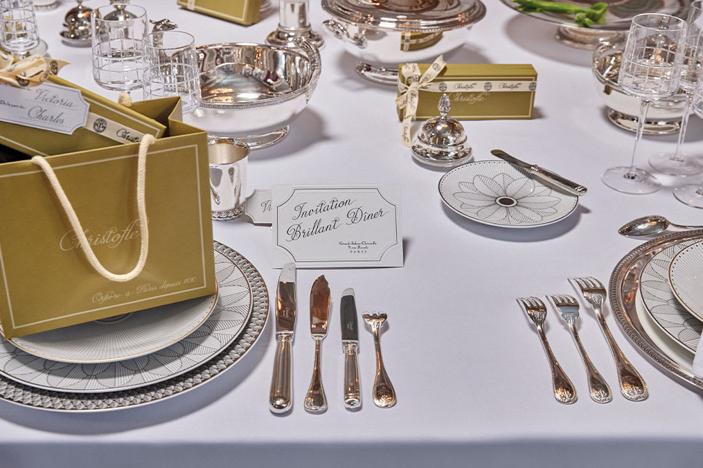 Christmas table | Christofle Christmas table | Christofle